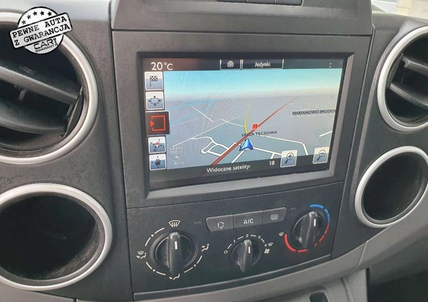 Citroen Berlingo cena 48800 przebieg: 108000, rok produkcji 2018 z Stalowa Wola małe 562
